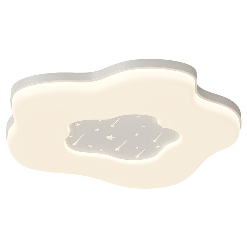 Luz de sala de estar de espectro completo protector de ojos lámpara de techo moderna y minimalista nueva creativa lámpara de sala de estrellas meteoritas paquete de lámparas para toda la casa