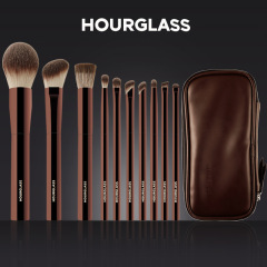 Hg新品繊維毛10本化粧ブラシセット公式正規品hourglass化粧ブラシ現品卸