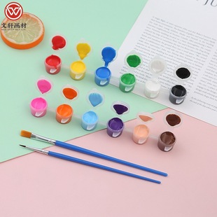Children's acrylic paint DIY painting graffiti face ceramic plaster kite coloring paint