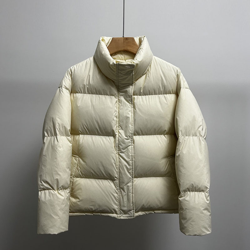 Mao Yan 95 White Duck down Waterproof Short down Jacket Women's Winter Jacket Stand Collar Bread Jacket 2025 New down Jacket