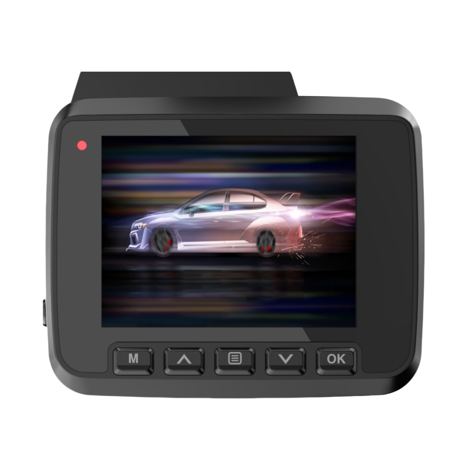 Dual-lens 4K dashcam with built-in GPS, built-in 5G WIFI for mobile phone connection, high-definition parking monitoring