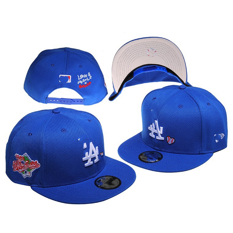Sombrero de los hombres sombrero de ala plana sombrero de tablero ajustable hip hop ajustable Dodgers sombrero High Street gorra plana gorra de béisbol mujeres