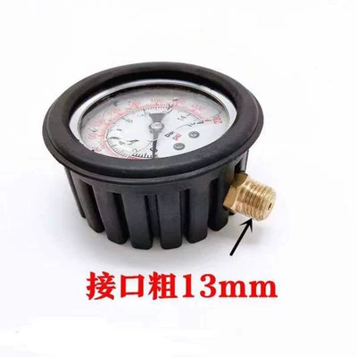 tire pressure inflator gun head, Air pressure gauge/tire pressure gauge - oil-immersed-meter-head-13mm