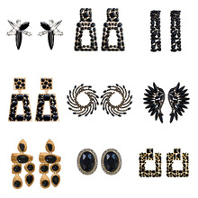 earringsʱ�и���ˮ�갵��ɫ��������С����Ƽ����γ�������׹