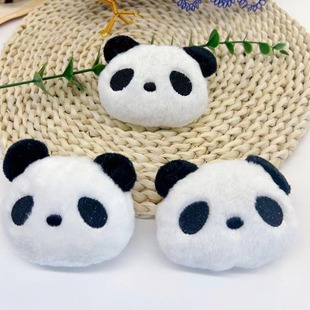 DIY accessories accessories big white panda pendant accessories plush brooch squeak shoes hat bag pendant accessories auxiliary materials