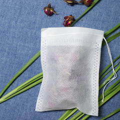 全規格100個入り不織布抜き泡茶袋ティーバッグ中薬袋煎じ薬袋調味料バッグフィルターバッグ