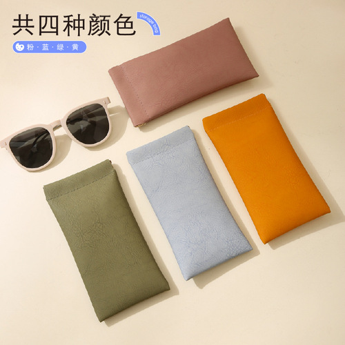 Data cable storage bag, headphone portable, mouth red, elastic, eye glass automatic closing, sunglasses storage bag