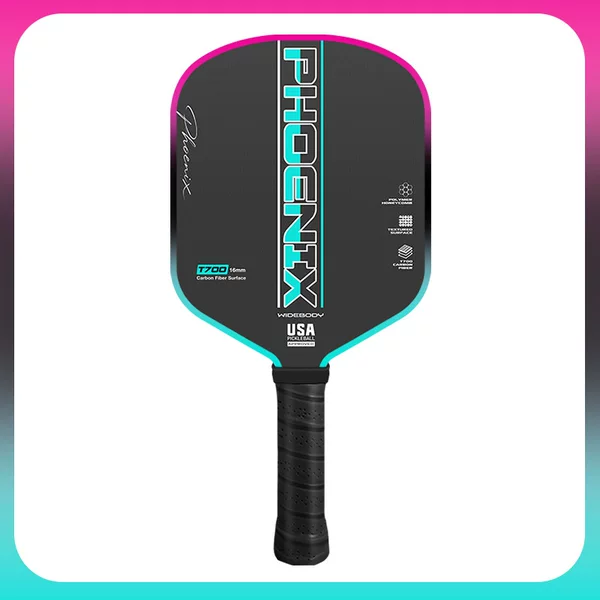 Pickleball paddle T700 carbon fiber, professional full set for beginners, WIDEBODY paddle type