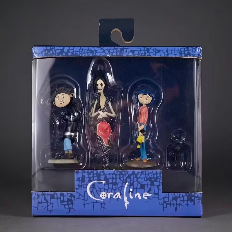 Movie Merchandise: 4 Types of Ghost Mommy Caroline Standing Figures, Four-Piece Set, Desktop Model Figurines Movie Merchandise: 4 Types of Ghost Mommy Caroline Standing Figures, Four-Piece Set, Desktop Model Figurines
