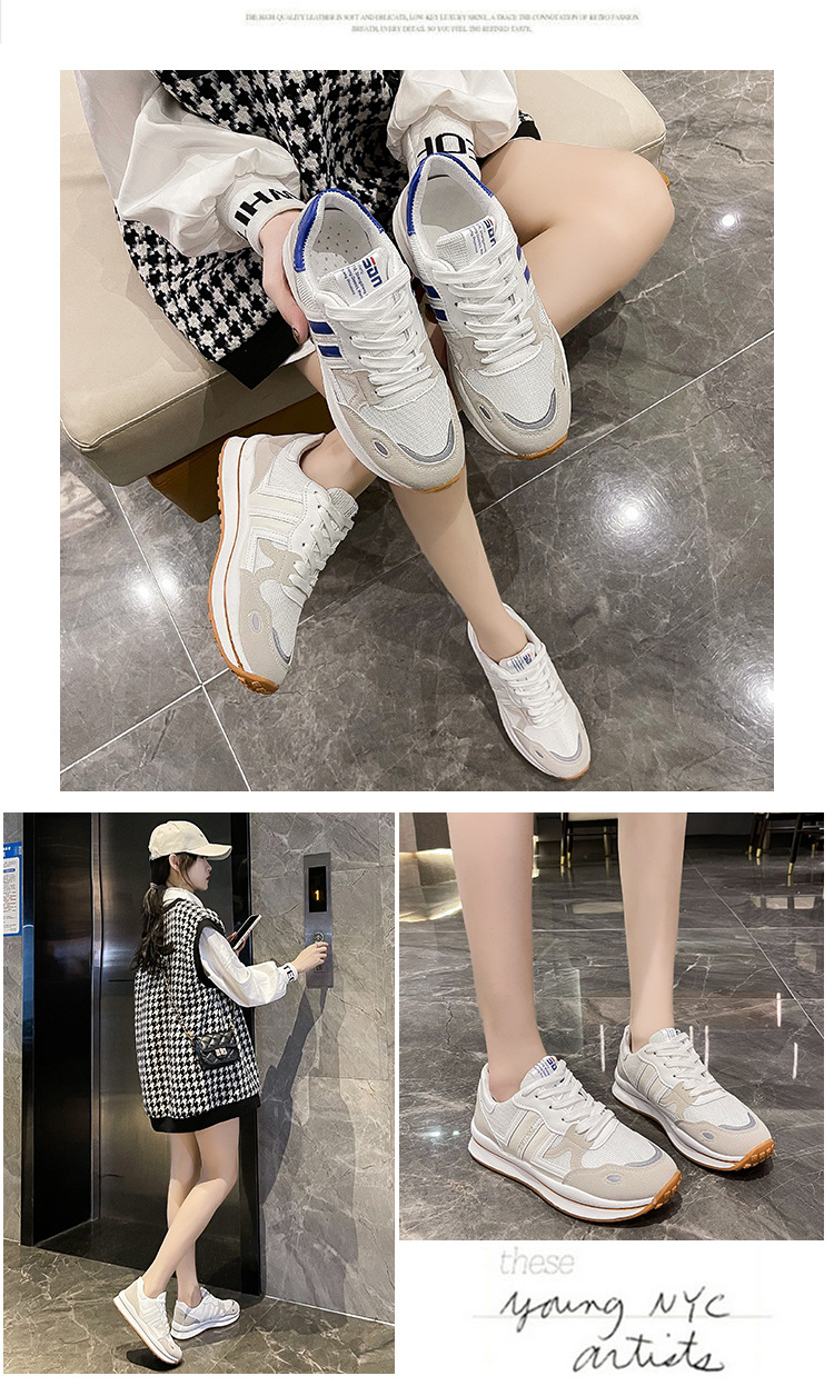 trend color matching casual sports shoes Nihaostyles wholesale clothing vendor NSCF73022