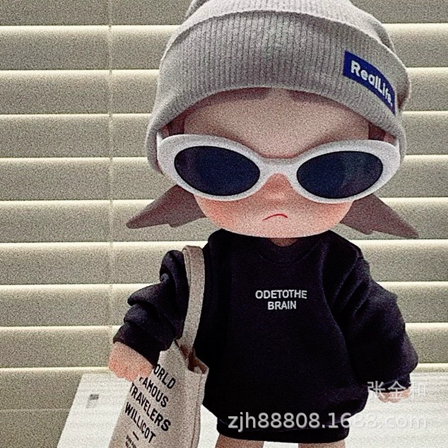 Солнцезащитные очки Zsiga, овальные очки «кошачий глаз» 9 см, очки для куклы из хлопка 20 см, очки KT