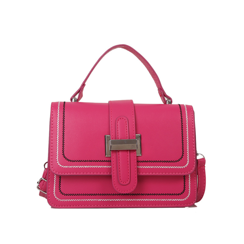 2023 moda casual ins estilo todo fósforo pequeño bolso cuadrado elegante moda cinturón textura hombro bolsa de mensajero al por mayor