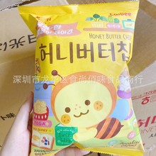 批發韓國進口食品海太牌蜂蜜黃油薯片馬鈴薯脆片休閑網紅零食 60g