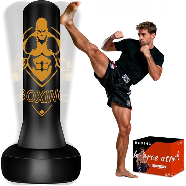 Freestanding Punching Bag for Adults, 70" Heavy Bag Inflatable