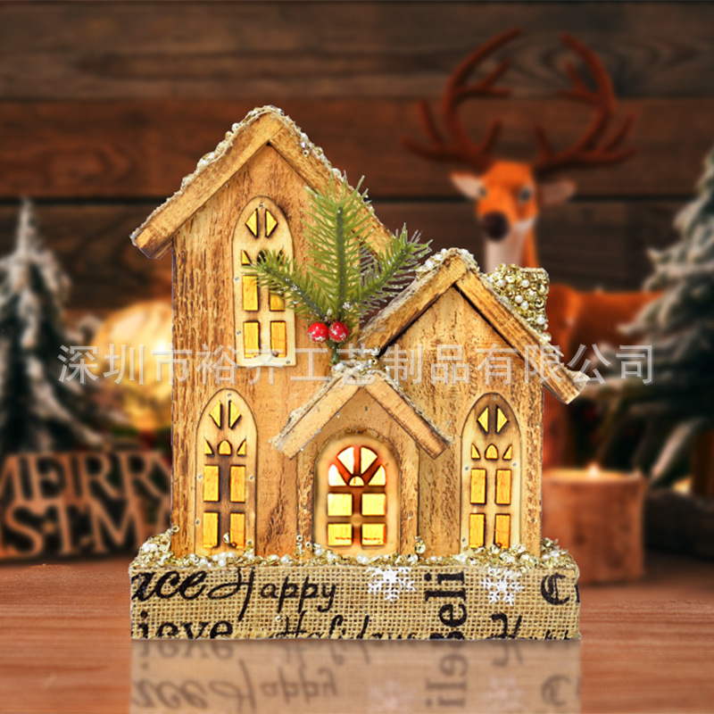 Christmas wooden decorations