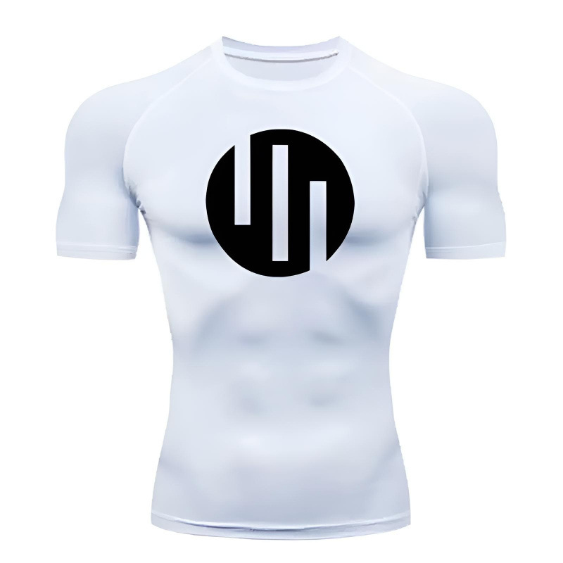 Batman, ventas de fabricantes de explosiones transfronterizas, camisetas apretadas para hombres, secado rápido, camisetas deportivas de alta elasticidad.