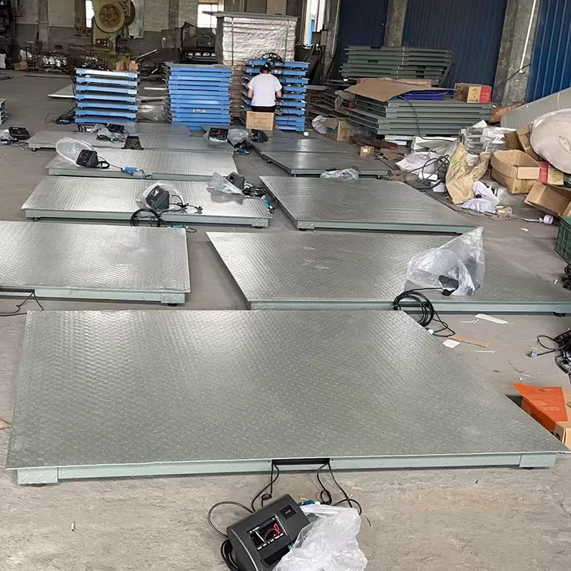 工业平台电子秤1-3吨小型电子地磅工厂进出货计重电子地磅秤2吨