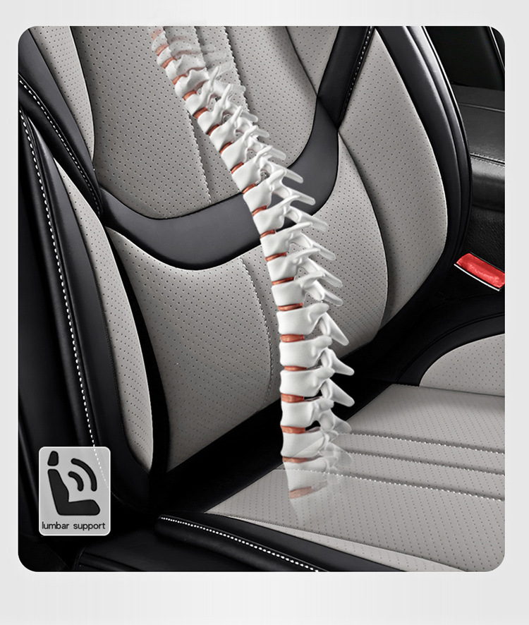 New Car Seat Cover All-Inclusive Full Leather Four-Season Universal Seat Cushion Special Nappa Leather Seat Cover Breathable Cushion Wholesale