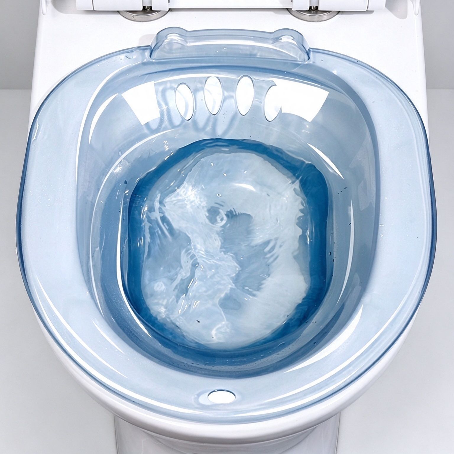 Antibacterial sitz bath basin, specially designed for women, a must-have for cleaning and soaking, suitable for pregnant women, for treating hemorrhoids, and for men who prefer not to squat on the toilet