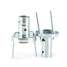 工厂直销管径22mm25mm圆形镀锌铁件拖把配件拖把夹可做棉纱拖把头