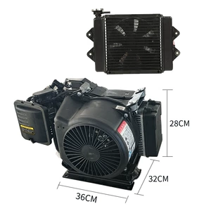 Su Soyutmalı Elektrikli Nəqliyyat Vasitəsi Genişləndiricisi 48V60V72V Ağıllı Generator