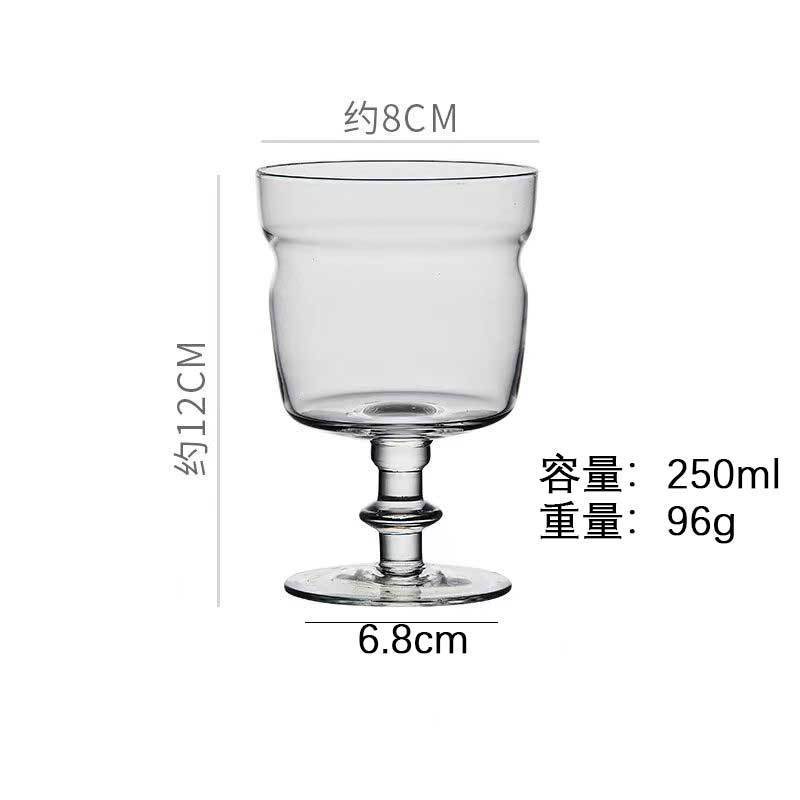 Serie ultra delgada - estilo japonés de Singapur Commander Cup Bar Bar Bar de cóctel especial Jugo Glass Hotel