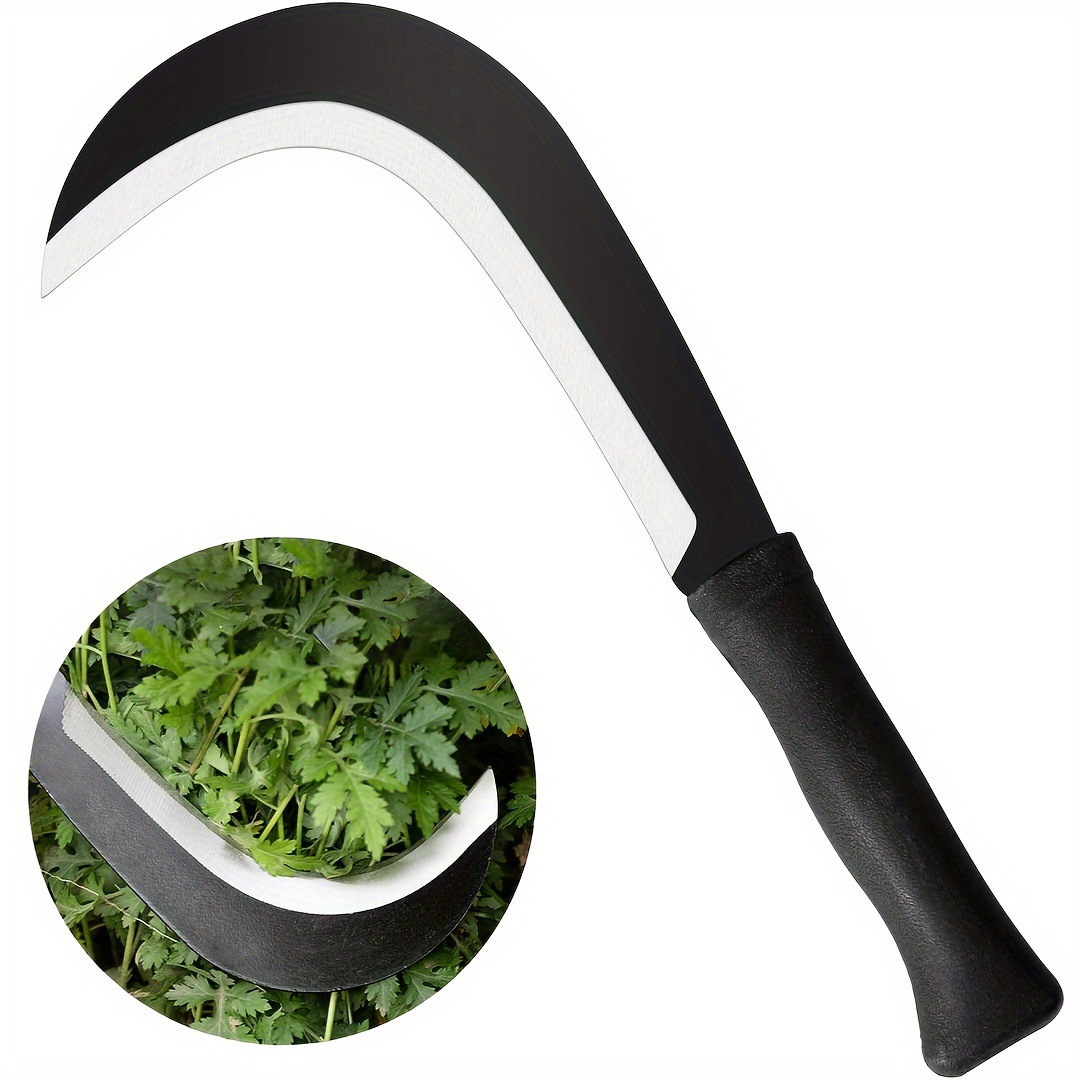 2025新款跨境代发1件重型除草镰刀(带锰钢刀片|ru