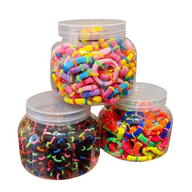 Banda de goma de niños niñas de alta elasticidad cabello anillo de cabello bebé cabello no lesionar el cabello buena banda de goma de niña pequeña