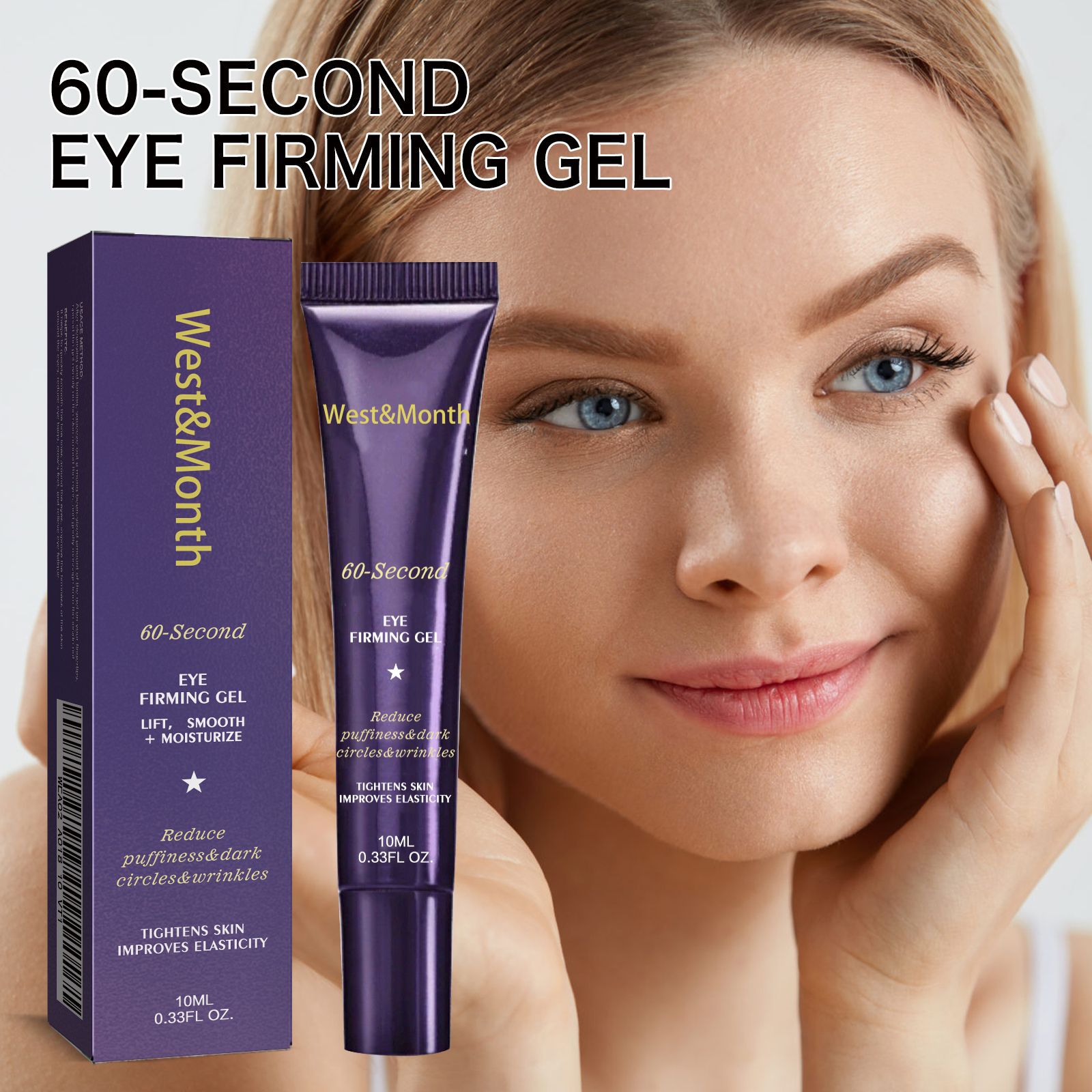 West Month Eye Care Gel Hydrating, Mild and Soft Eye Cream for Eye Skin Care