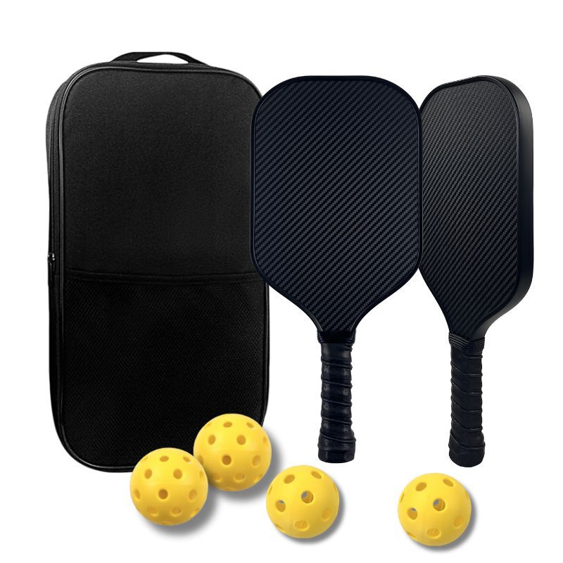 Traje de raqueta de pico de fibra de vidrio 3k pickleball Honeycomb núcleo súper ligero y engrosado pickleball práctica de raqueta
