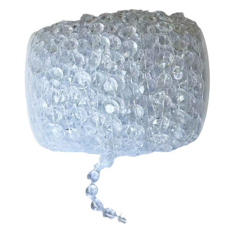 Акриловые бусины занавес линия занавес Свадебная дорога свинцовая Хрустальная строка Свадебная сцена украшение потолка DIY дверная занавеска перегородка