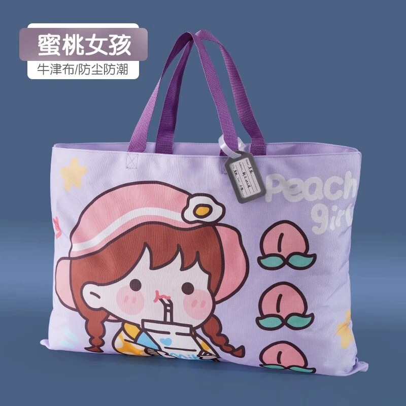 厂家儿童幼儿园被子收纳袋牛津布手提行李袋装棉被衣服袋防水防潮|undefined