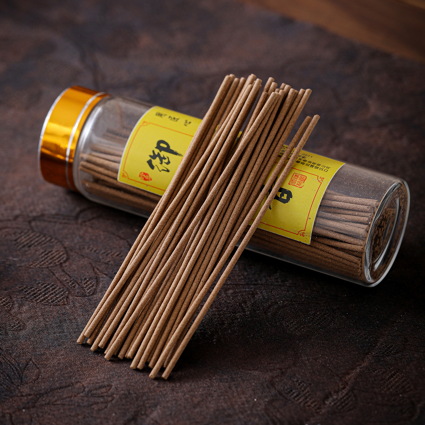 惠安沉香线香鹅梨帐中香居家老山檀香家用室内净化空气线香插香盒