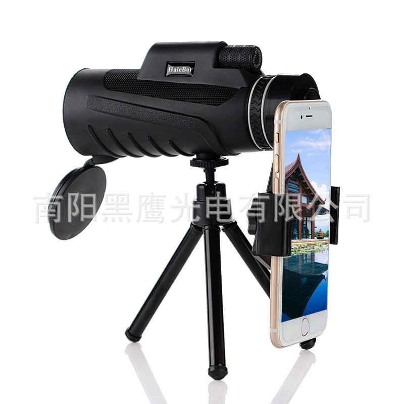 跨境爆款单筒高倍高清户外神器搭配手机拍照演唱会外置镜头望远镜