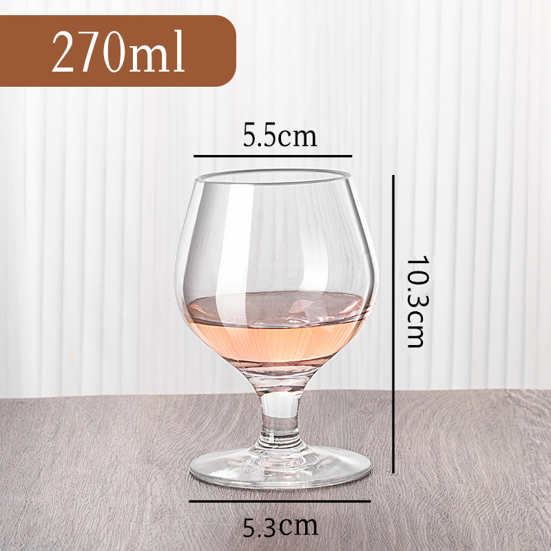 짧은 270ml 투명 PC는 깨지지 않고 고온에 강하며 유리가 아닙니다.