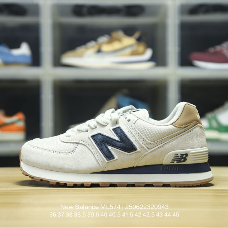 New Balance Putian Shoes High Version Nb574 Running Shoes Export Cross-Border Couple Sports Running Casual Dad Shoes