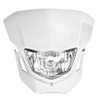 Motorcycle Fender shell cover plastic appearance parts - headlight-assembly-white