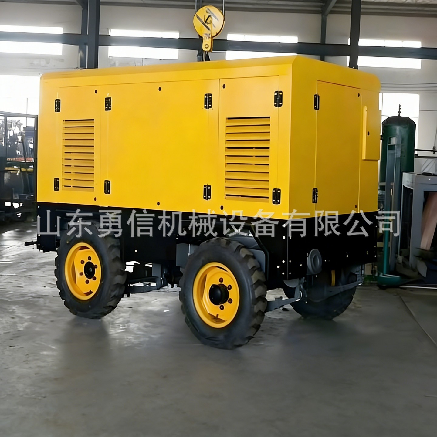 30Kw Screw Air Compressor Electric Mobile Screw Air Compressor Mlg30/8-200G Mining Screw Air Compressor
