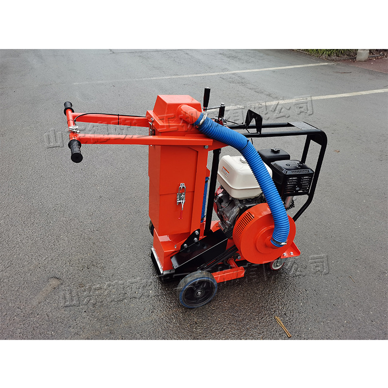 沥青路面修补裂缝开槽机 手推式路面开凿机 降尘式地面扩缝机
