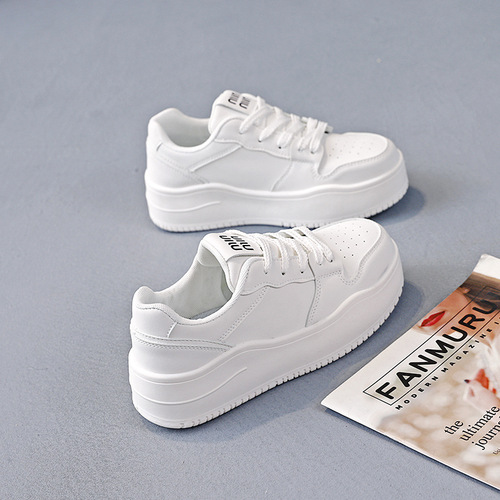 2025 Women's Autumn Korean Version Ins Student Casual Sporty Versatile Thick Sole Shoes MX-F01