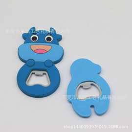 批发卡通硅胶开瓶器 PVC软胶启瓶器 酒起子起瓶器