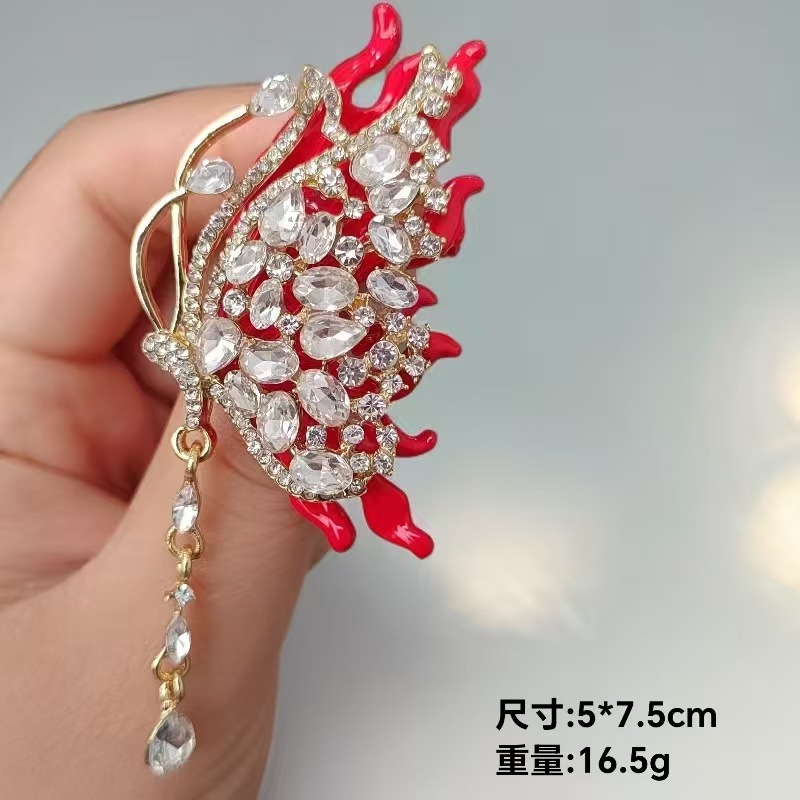 源工場クロスボーダー高級タイプの真珠のドリルのブローチ