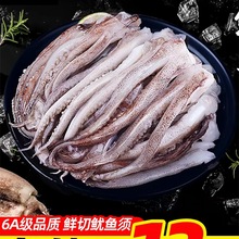 新鲜鱿鱼须鲜活冷冻二本足章鱼生鲜尤鱼铁板鱿鱼串腿海鲜商用批发