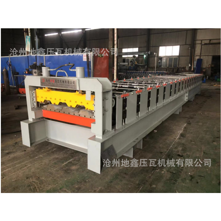 供应全自动楼承板压瓦机 1025楼承板机 冷弯机 彩钢建筑装饰 地鑫