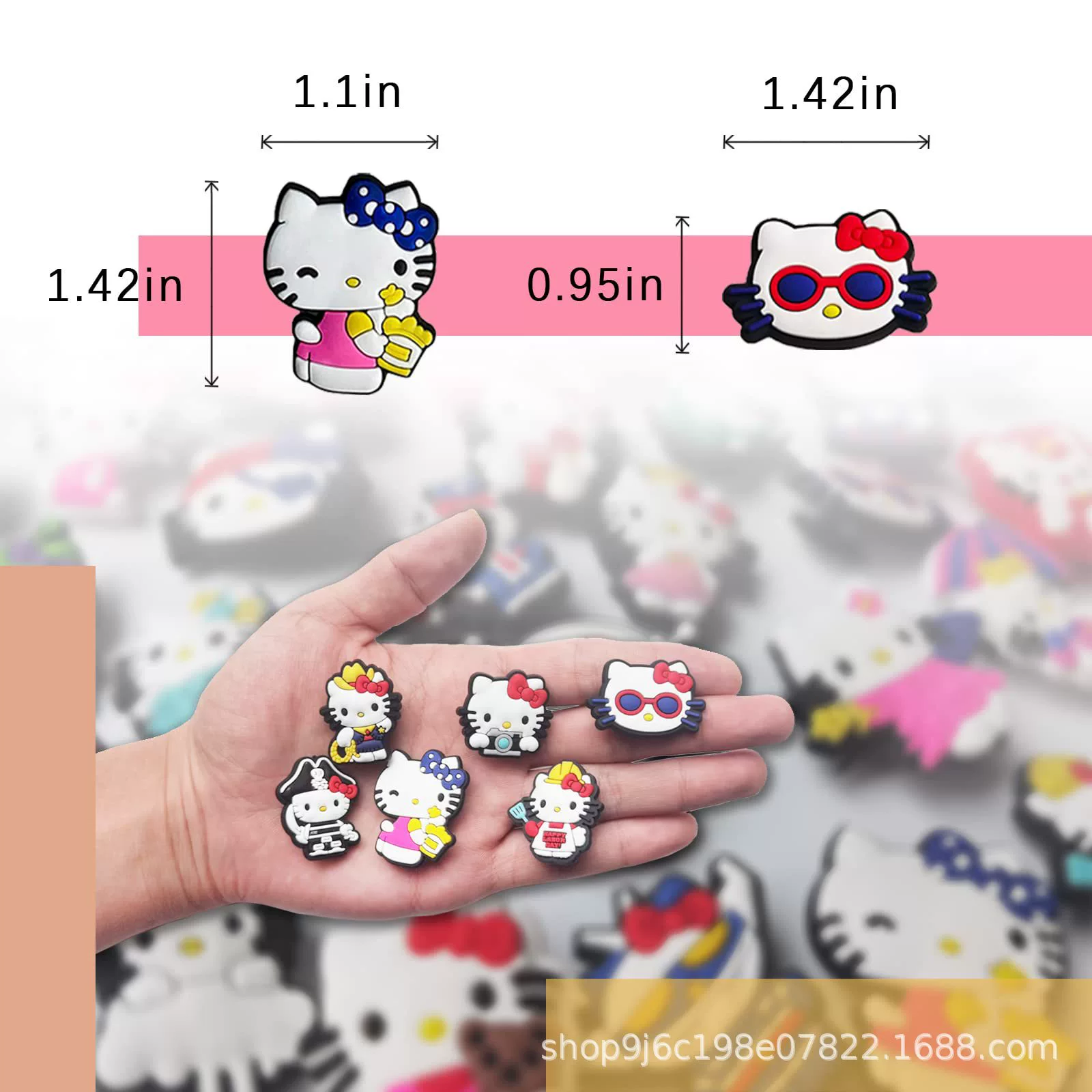 Hello Kitty, обувь, украшения, аксессуар, ручка, мультяшный браслет