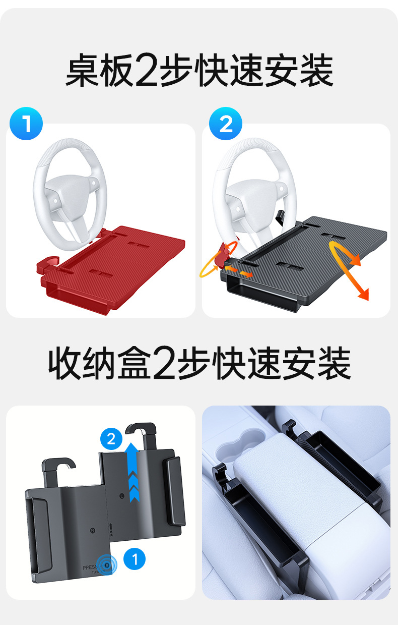 Dual-Purpose Car Steering Wheel Table Board with Cup Holder, Multifunctional Tablet and Laptop Stand, Small Dining Table for Car Use