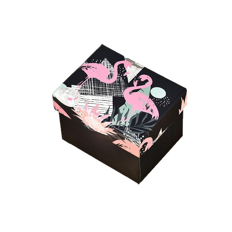 Caja de imán Flip caja de embalaje caja de regalo personalización muestra personalización caja de pastel de Luna personalización imagen personalización caja de regalo de cartón