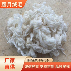 动物毛鬃;纺织填充物;羊毛/羊绒被