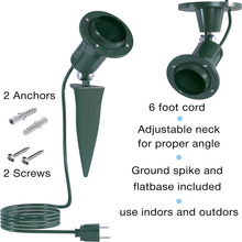 公司生产UL认证美标草坪户外防水灯座美式二芯电源插头廷长线