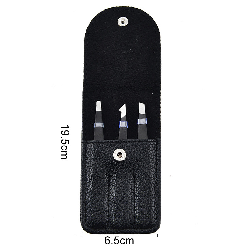 Hombres y mujeres pinzas de acero inoxidable ceja profesional ceja clip clip